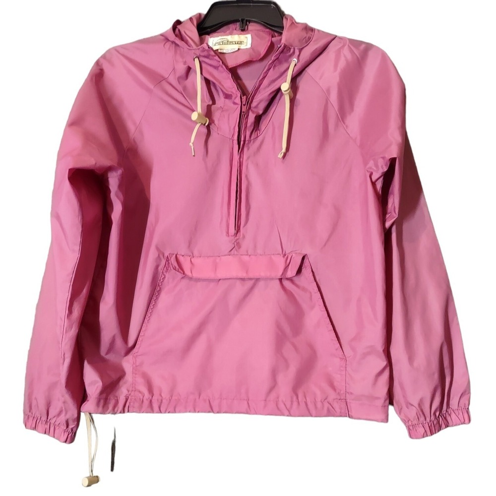 Anorak Twin Mountain Pink Womens M Vintage Gorpcore Retro Windbreaker Pullover - Picture 1 of 9